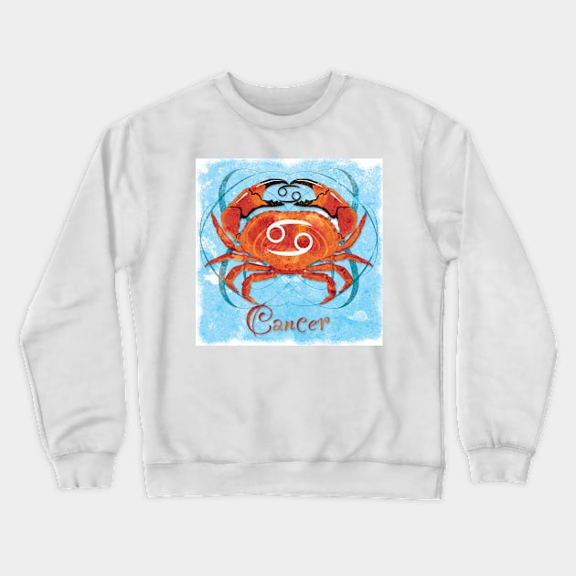 Cancer Crewneck Sweatshirt by DanielLoveday